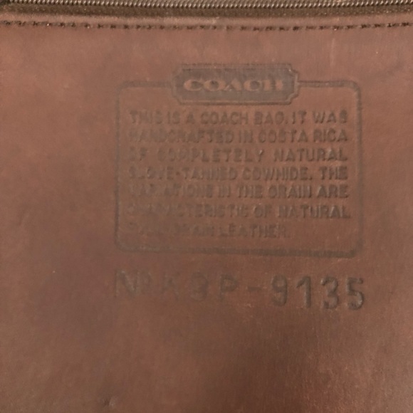 Vintage COACH Mini Messenger Crossbody Bag #9135 - Picture 7 of 11